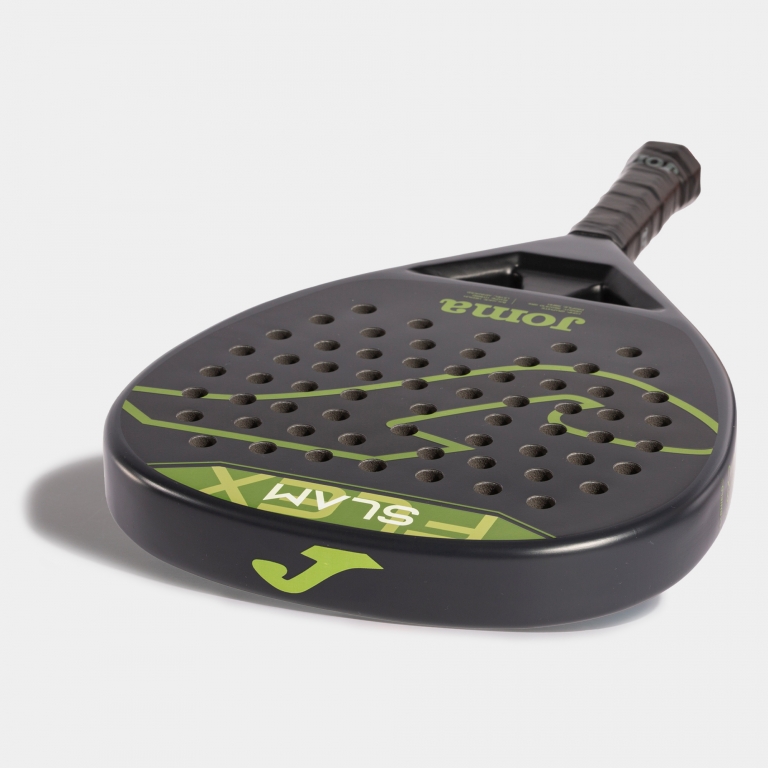 PALA DE PADEL JOMA SLAM FLEX ANTRACITA VERDE - Imagen 2