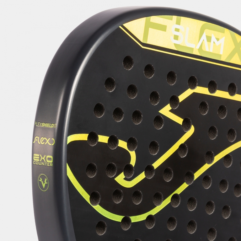 PALA DE PADEL JOMA SLAM FLEX ANTRACITA VERDE - Imagen 4