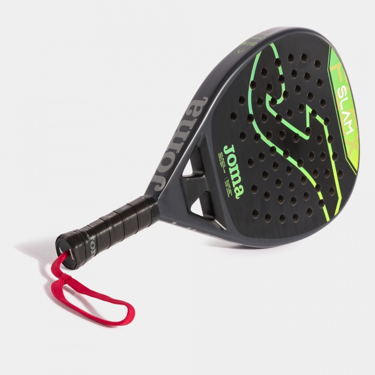 PALA DE PADEL JOMA SLAM FLEX ANTRACITA VERDE - Imagen 5
