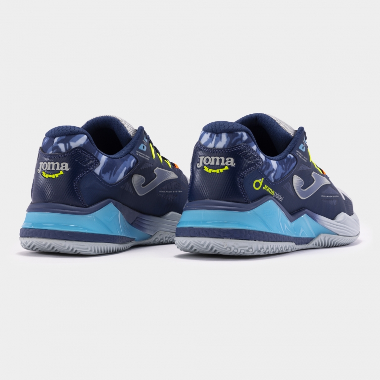 ZAPATILLA DE PADEL JOMA SPIN MEN 2405 AZUL PETRÓLEO - Imagen 3