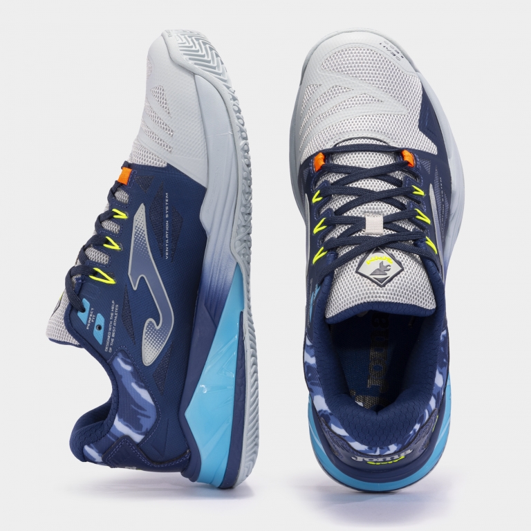 ZAPATILLA DE PADEL JOMA SPIN MEN 2405 AZUL PETRÓLEO - Imagen 4