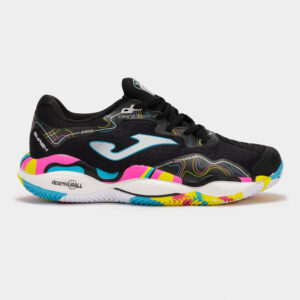 ZAPATILLA DE PADEL JOMA SMASH CLAY NEGRO MULTICOLOR