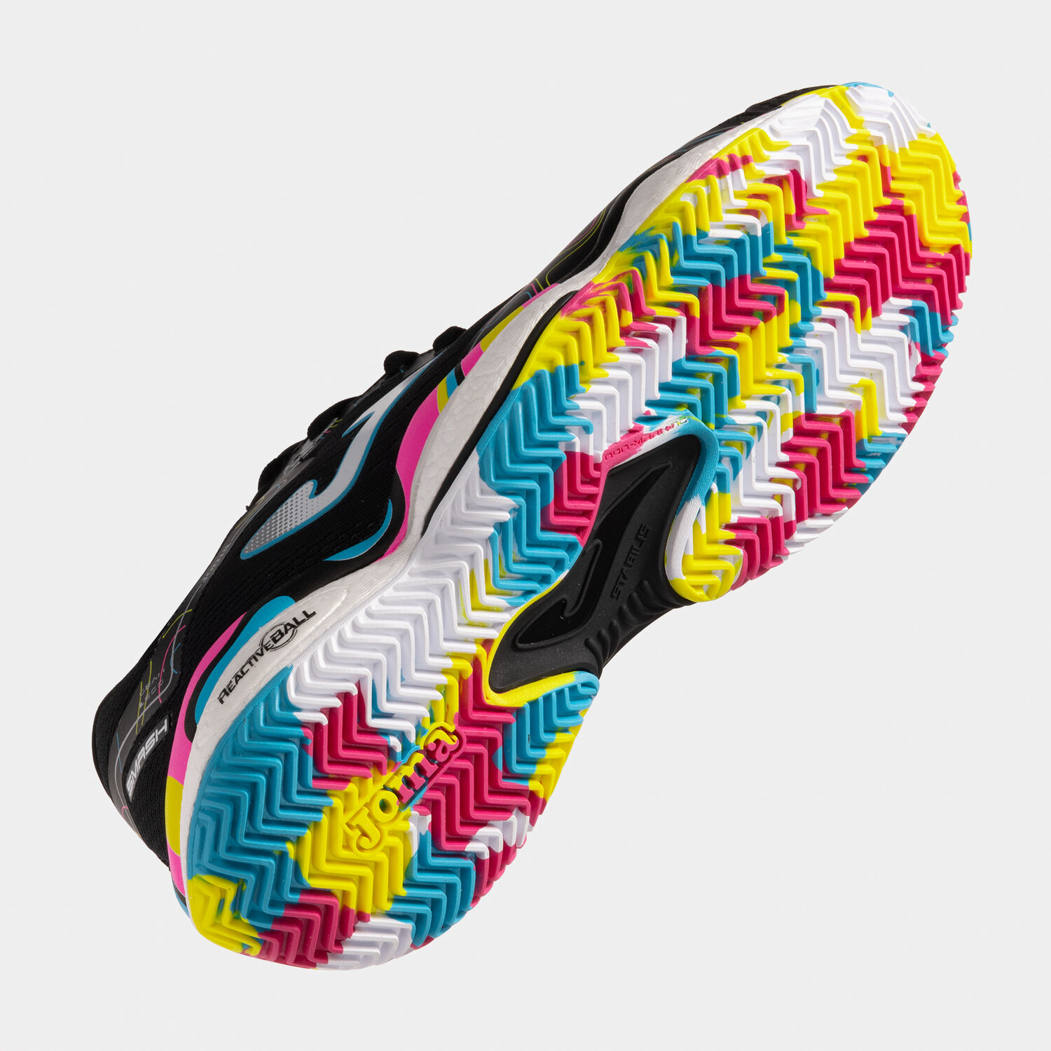ZAPATILLA DE PADEL JOMA SMASH CLAY NEGRO MULTICOLOR - Imagen 4