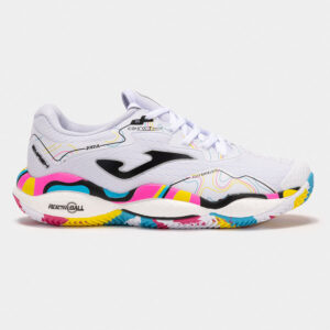 ZAPATILLA DE PADEL JOMA SMASH CLAY BLANCO MULTICOLOR