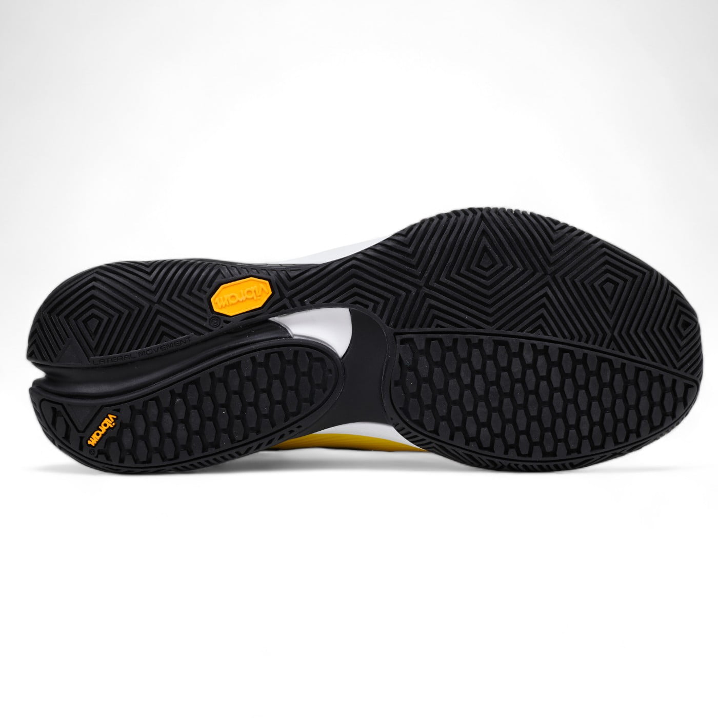 ZAPATILLA BULLPADEL VERTEX VIBRAM 25V AMARILLO - Imagen 4