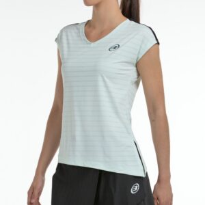 CAMISETA BULLPADEL ADOROS VERDE AGUA TEJ.BICOLOR