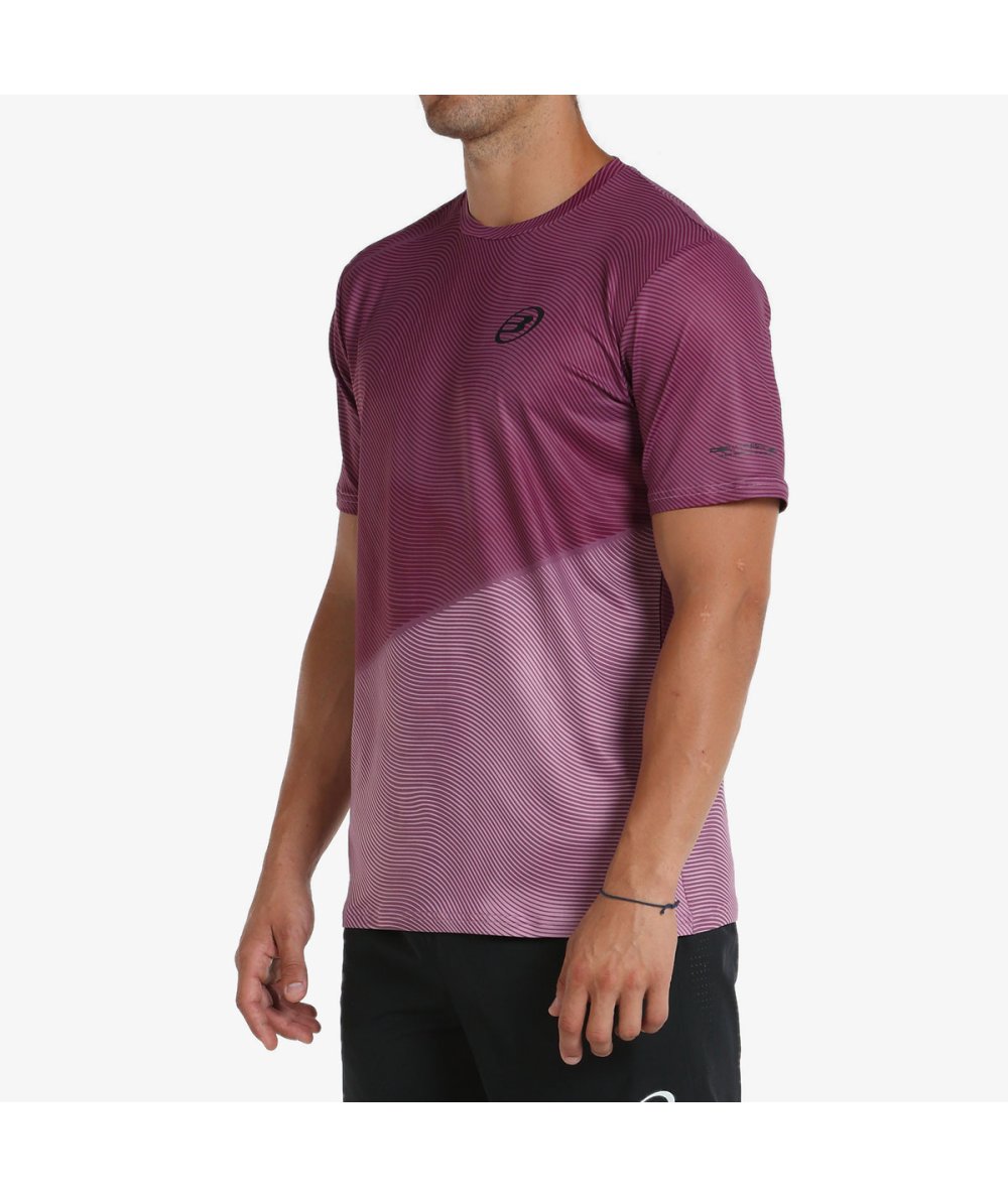 CAMISETA BULLPADEL MISAR UVA TAMIZADO - Imagen 3