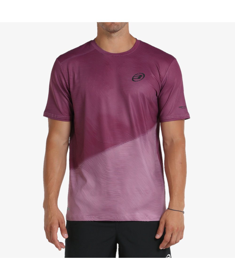 CAMISETA BULLPADEL MISAR UVA TAMIZADO