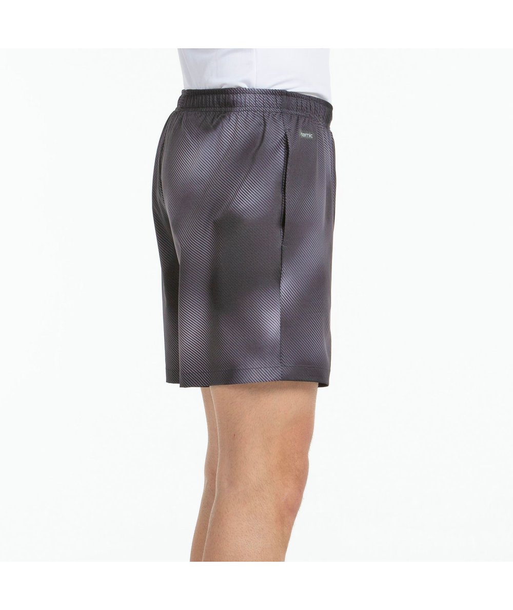 SHORT BULLPADEL MOS NEGRO - Imagen 2