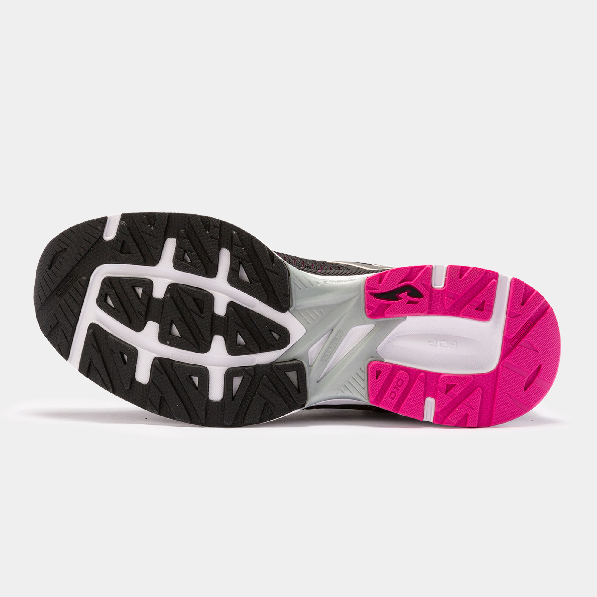 ZAPATILLAS JOMA RUNNING HISPALIS 22 MUJER NEGRO FUCSIA - Imagen 3