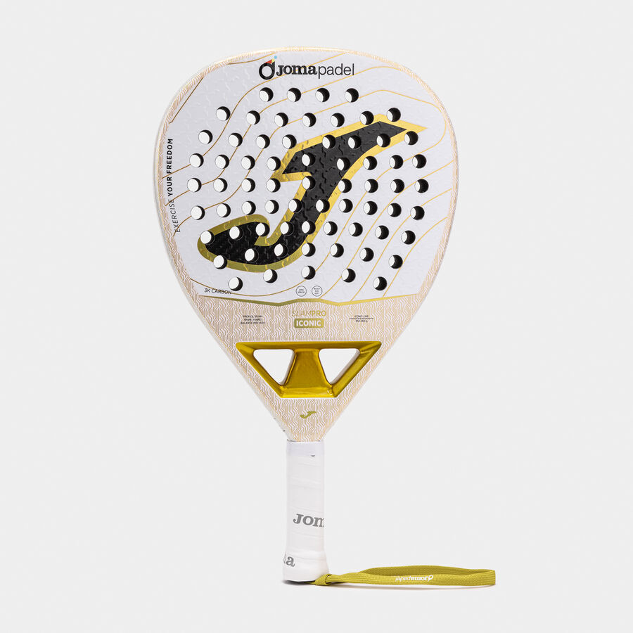 PALA SLAM PRO ICONIC BLANCO ORO
