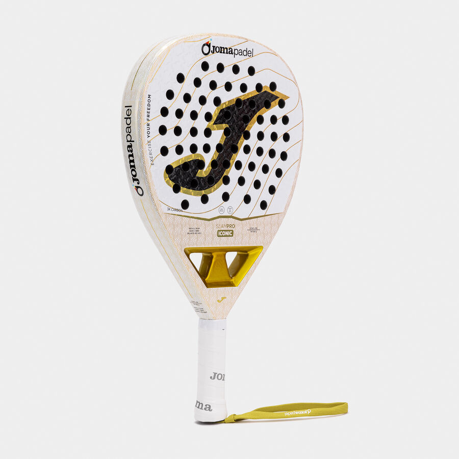 PALA SLAM PRO ICONIC BLANCO ORO - Imagen 2