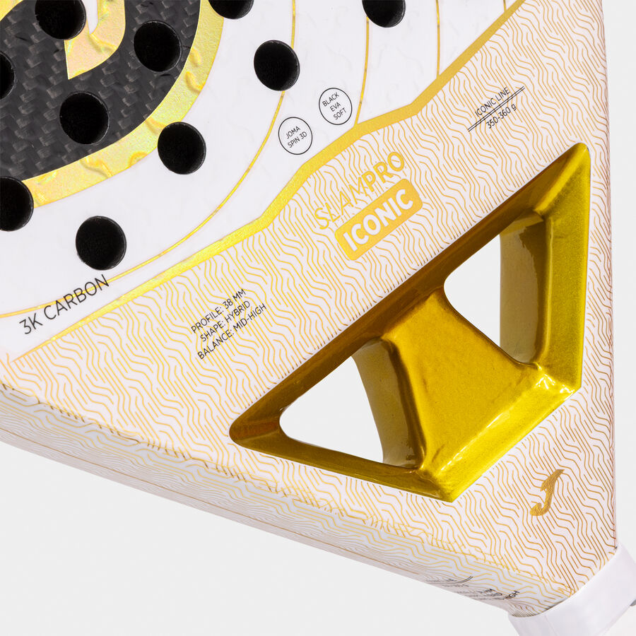 PALA SLAM PRO ICONIC BLANCO ORO - Imagen 6